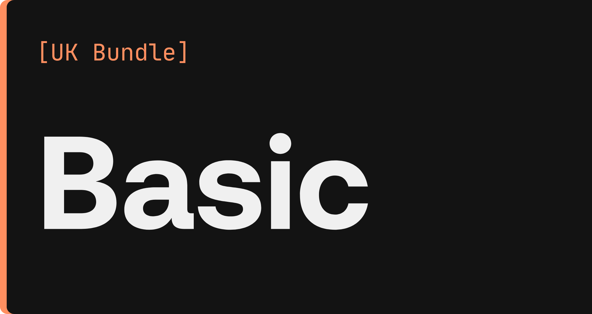 Basic Bundle UK