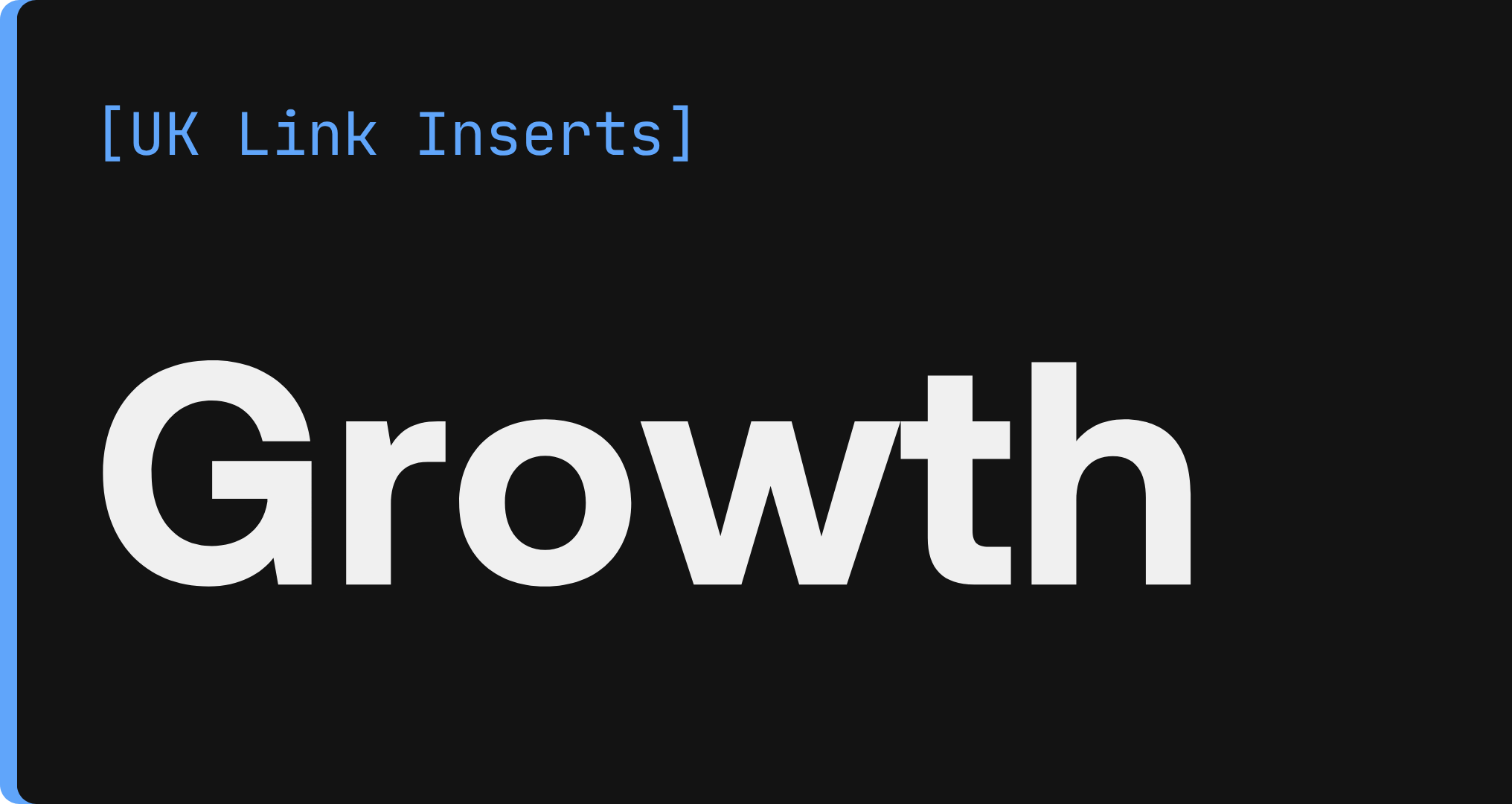 Growth Package UK Link Insertion