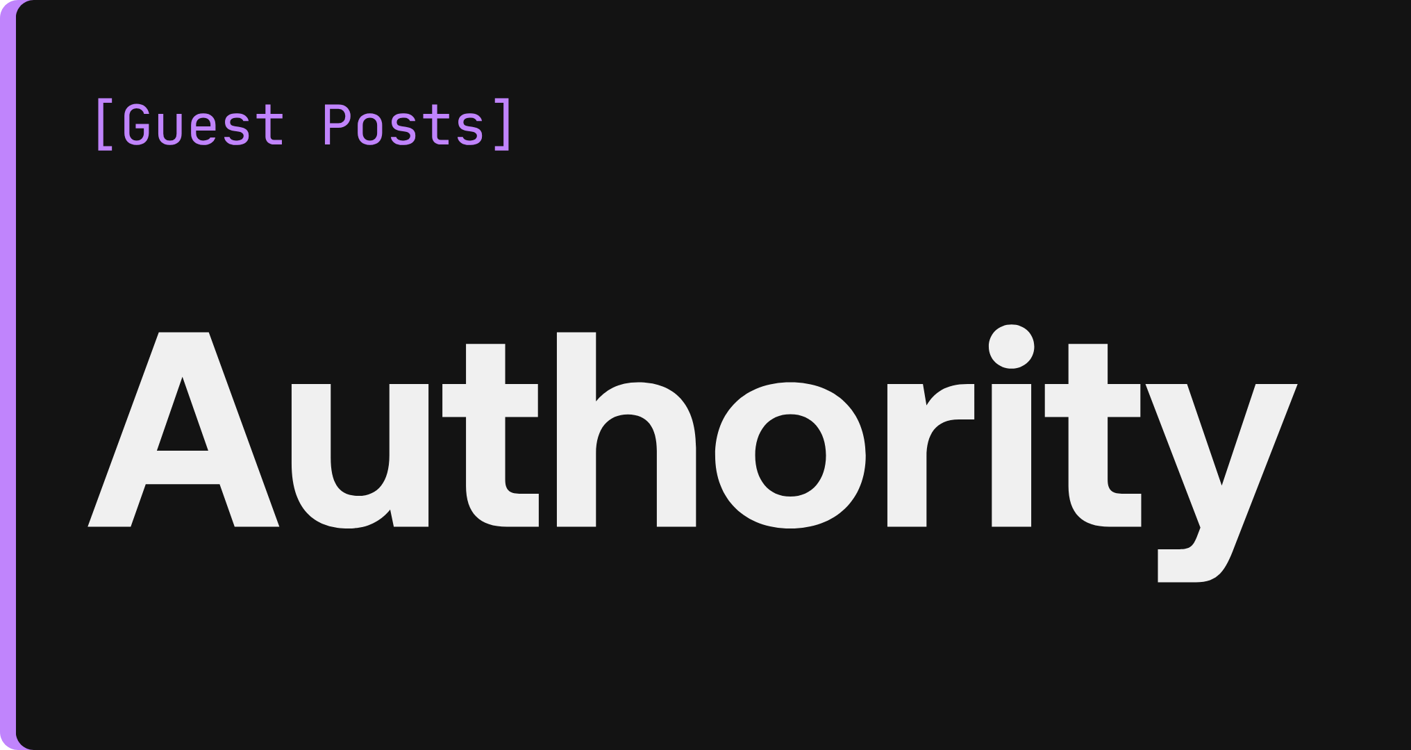 Authority Package Guest Post