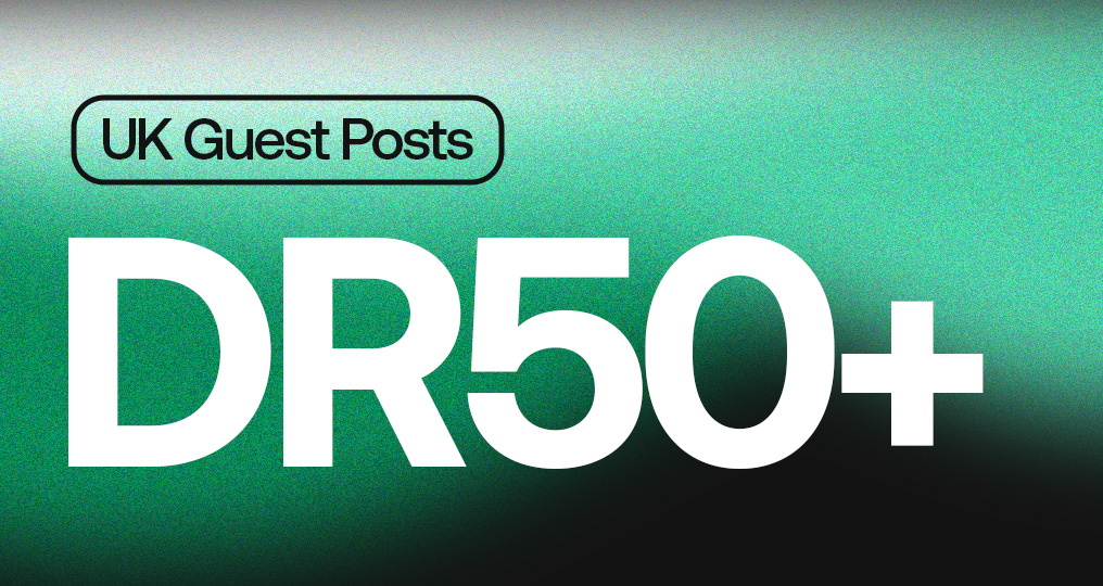 DR 50+ UK Guest Post