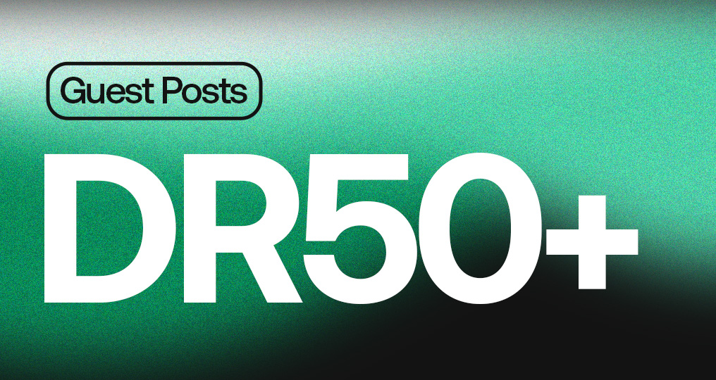 DR 50+ Guest Post
