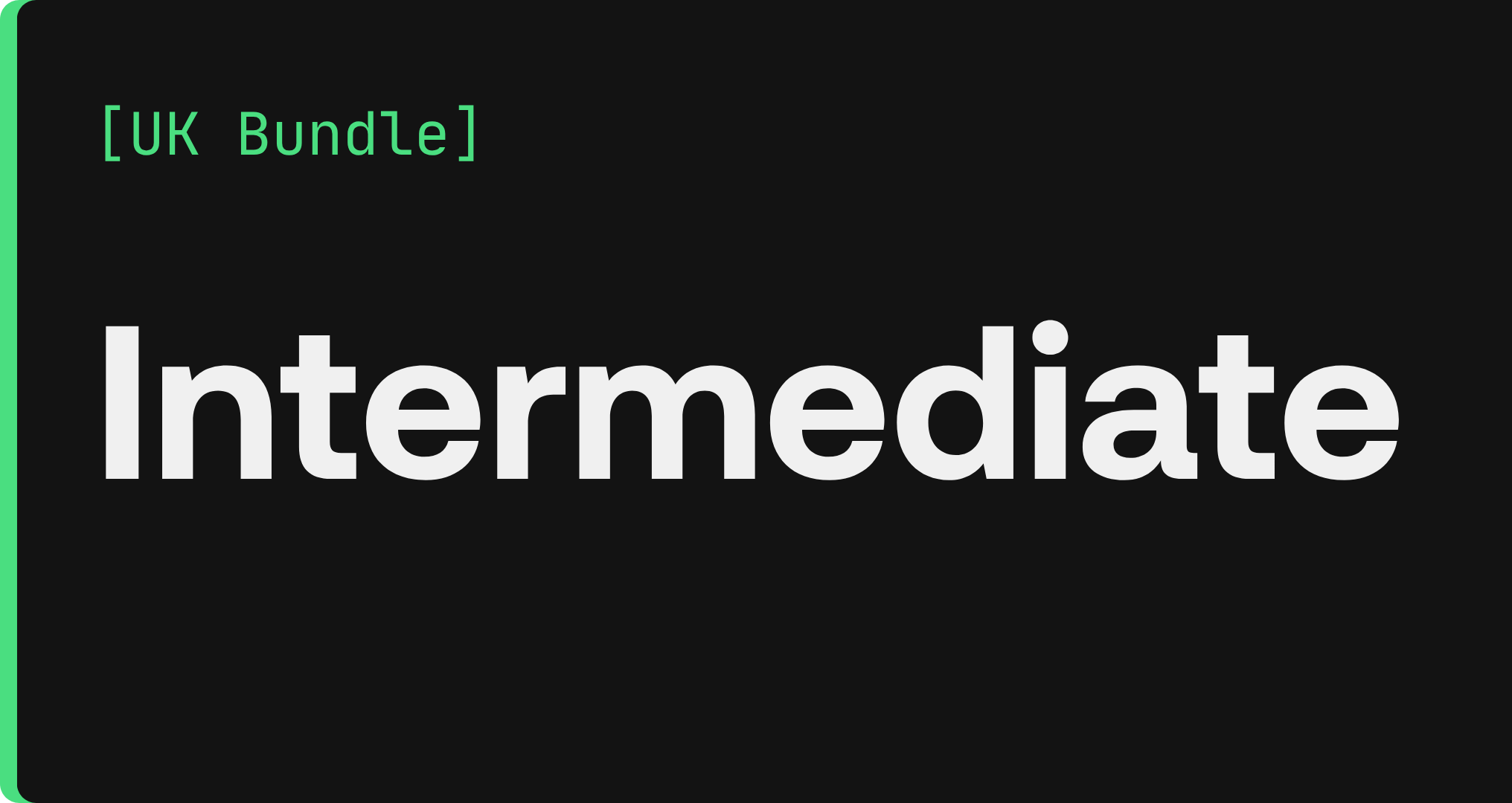Intermediate Bundle UK