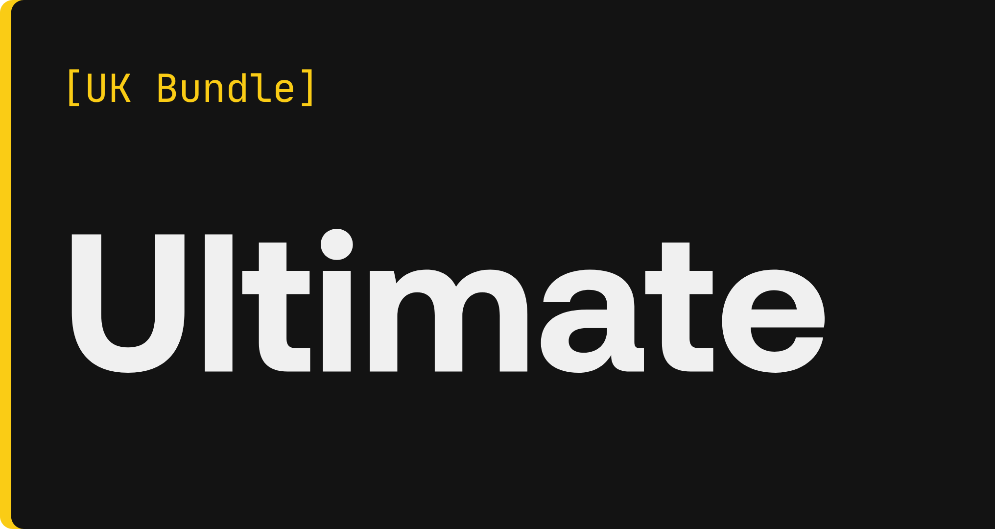 Ultimate Bundle UK